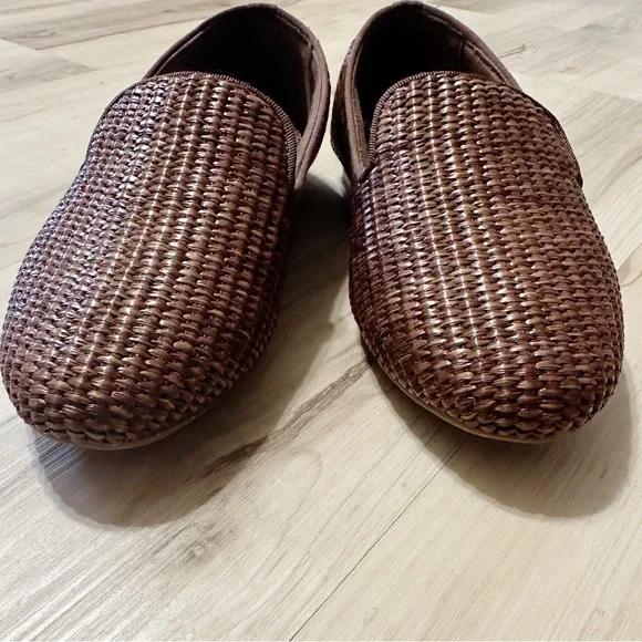 Birdies THE‎ STARLING in Mahogany Raffia Loafer